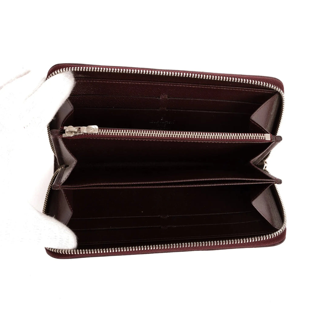 Cartera Zippy Piel Epi Color Borgoña