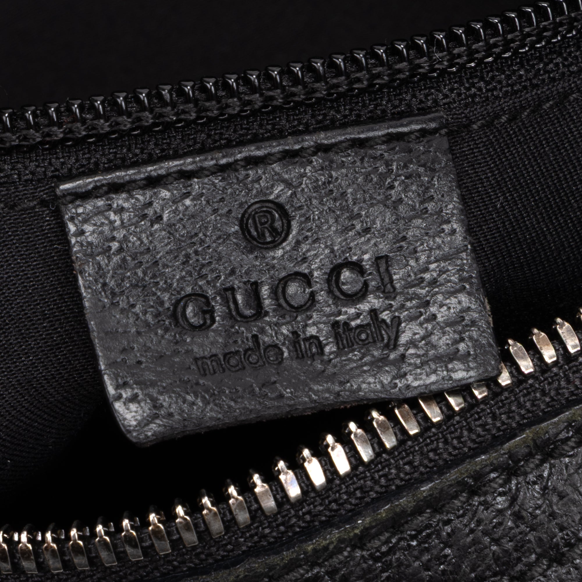 Shoulder Bag Round Messenger Black Monogrammed Canvas