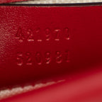 Shoulder Bag Ltd. Ed. Medium Chinese New Year Collection Dionysus Red Smooth Leather