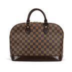 Handbag Alma PM Brown Damier Ebene