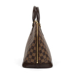 Handbag Alma PM Brown Damier Ebene