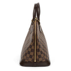 Handbag Alma PM Brown Damier Ebene