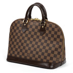 Handbag Alma PM Brown Damier Ebene