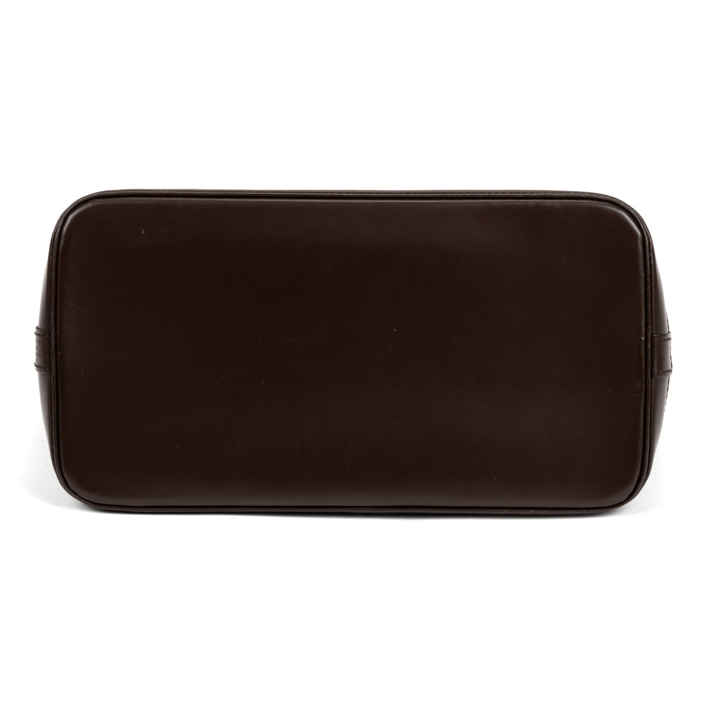 Handbag Alma PM Brown Damier Ebene