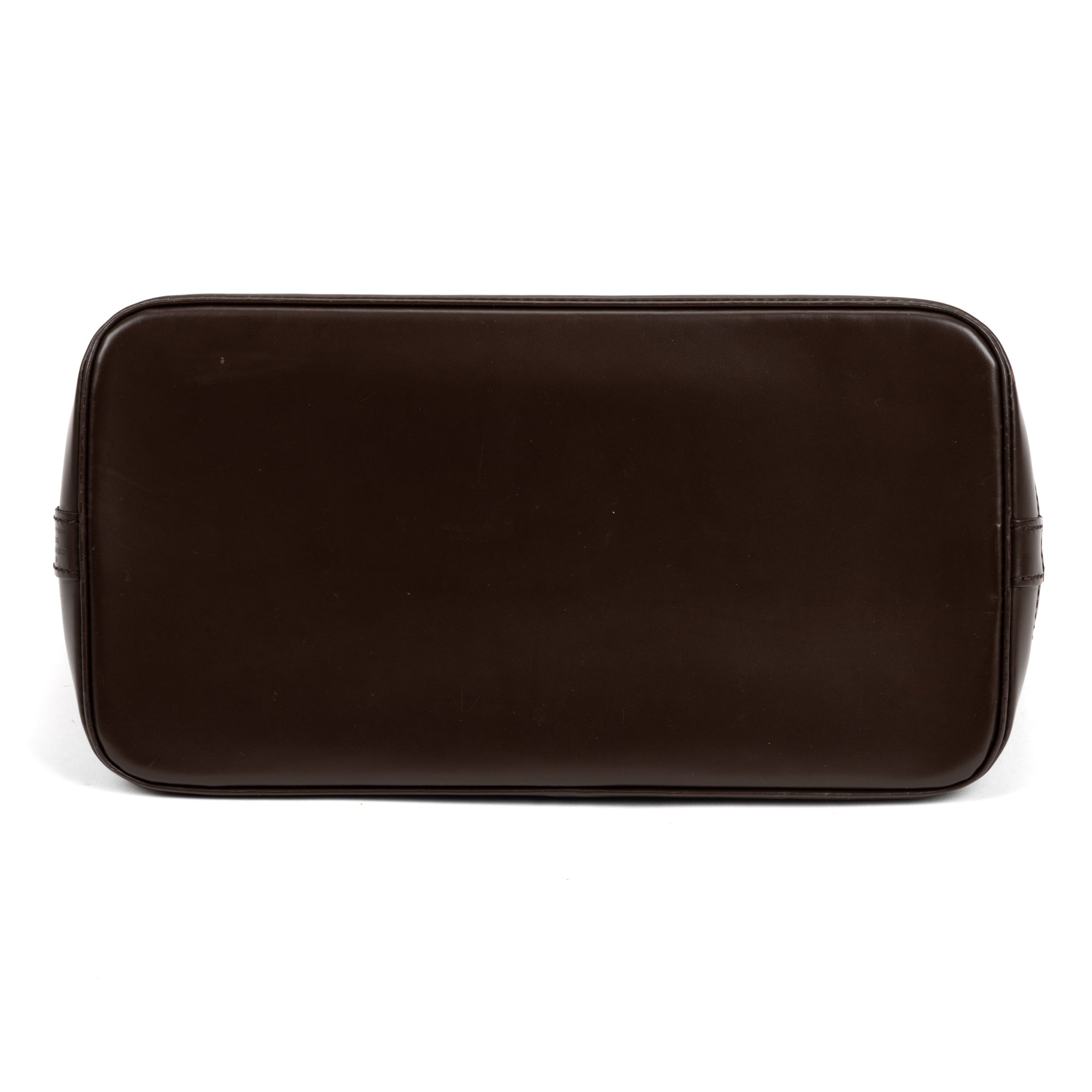 Handbag Alma PM Brown Damier Ebene