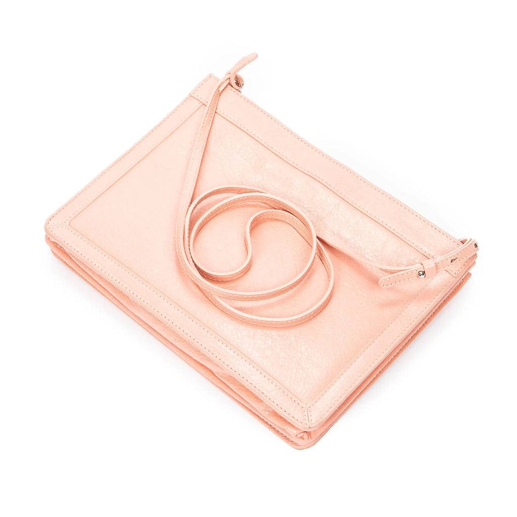 Sac bandoulière bleu marine pochette bandoulière rose cuir vieilli