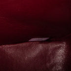 Shoulder Bag Maxi Jumbo XL Flap Black Quilted Lambskin Leather