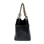 Shoulder Bag CC Timeless Grand Shopping Tote Black Quilted Caviar Leather