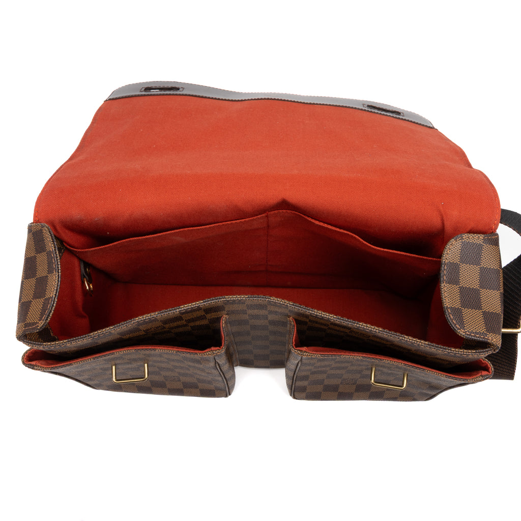 Shoulder Bag Broadway Brown Damier Ebene