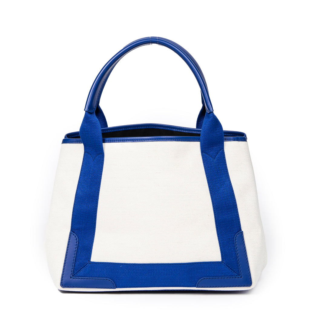 Bolso de hombro pequeño Cabas marino de lona beige