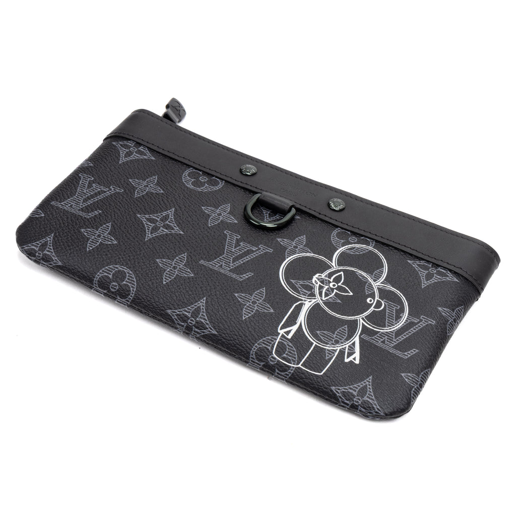 Pouch Ltd. Ed. Vivienne Pochette Apollo PM Black Monogram Eclipse