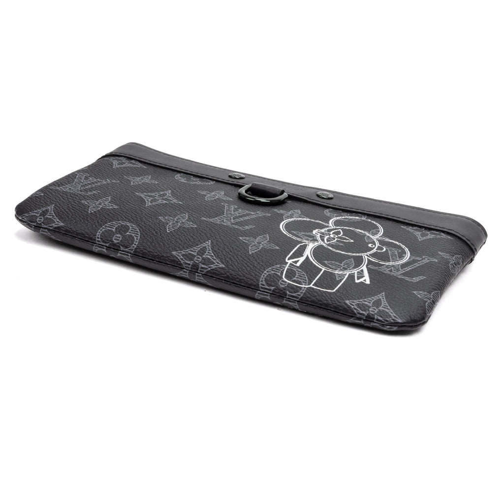 Pouch Ltd. Ed. Vivienne Pochette Apollo PM Black Monogram Eclipse