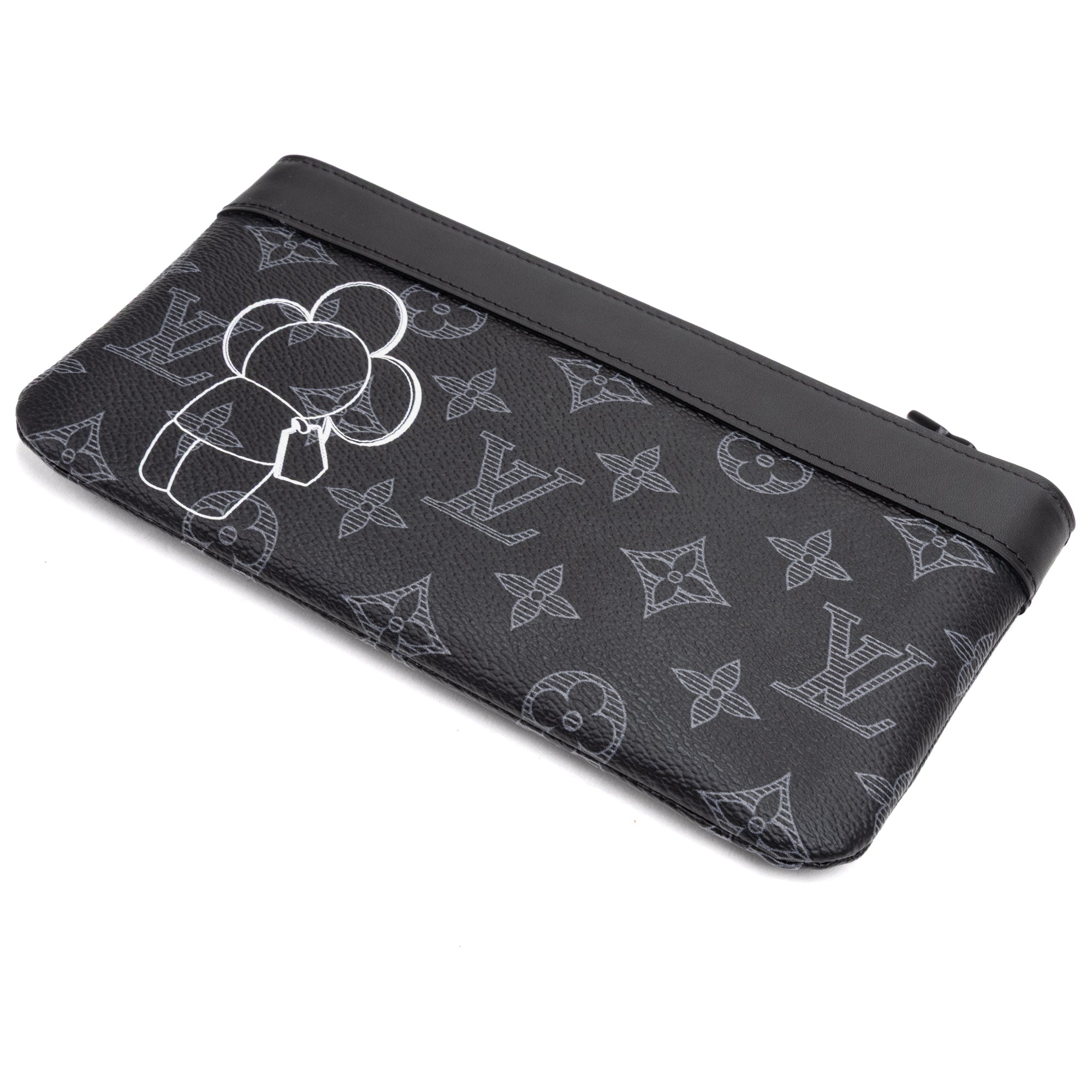Pouch Ltd. Ed. Vivienne Pochette Apollo PM Black Monogram Eclipse