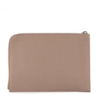 Bolso de mano Pochette Jour PM de cuero Taurillon Clemence color topo