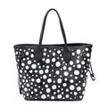 Bolso de hombro Ed. Ltda. Yayoi Kusama Infinity Dots Neverfull MM Negro Monogram Empreinte Infinity Dots