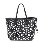 Bolso de hombro Ed. Ltda. Yayoi Kusama Infinity Dots Neverfull MM Negro Monogram Empreinte Infinity Dots