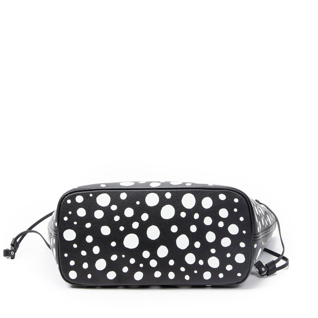 Bolso de hombro Ed. Ltda. Yayoi Kusama Infinity Dots Neverfull MM Negro Monogram Empreinte Infinity Dots