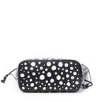 Bolso de hombro Ed. Ltda. Yayoi Kusama Infinity Dots Neverfull MM Negro Monogram Empreinte Infinity Dots