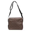 Shoulder Bag Naviglio Brown Damier Ebene