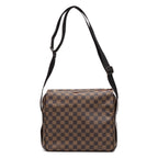 Shoulder Bag Naviglio Brown Damier Ebene