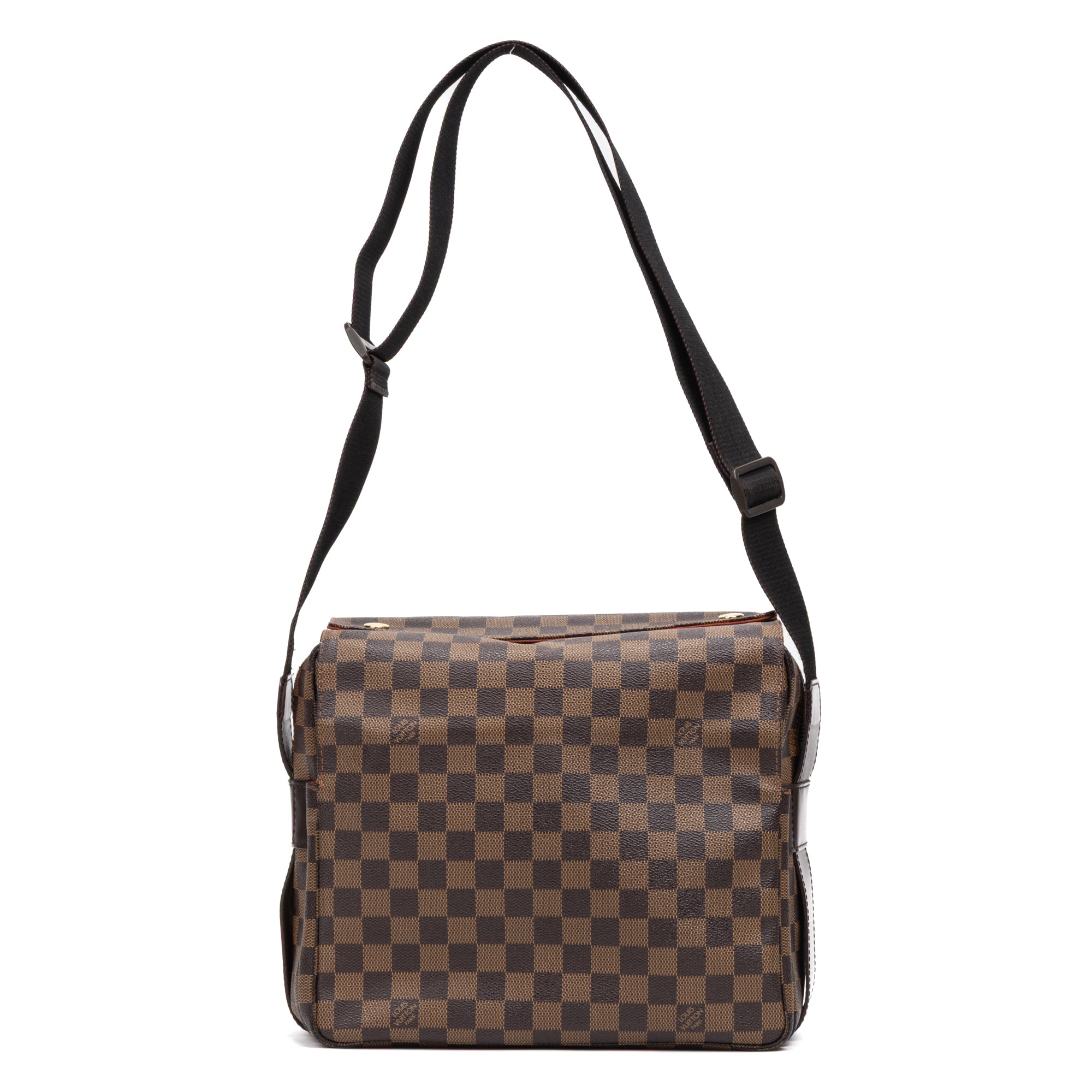 Shoulder Bag Naviglio Brown Damier Ebene