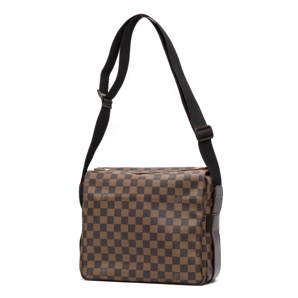 Shoulder Bag Naviglio Brown Damier Ebene