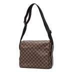 Shoulder Bag Naviglio Brown Damier Ebene