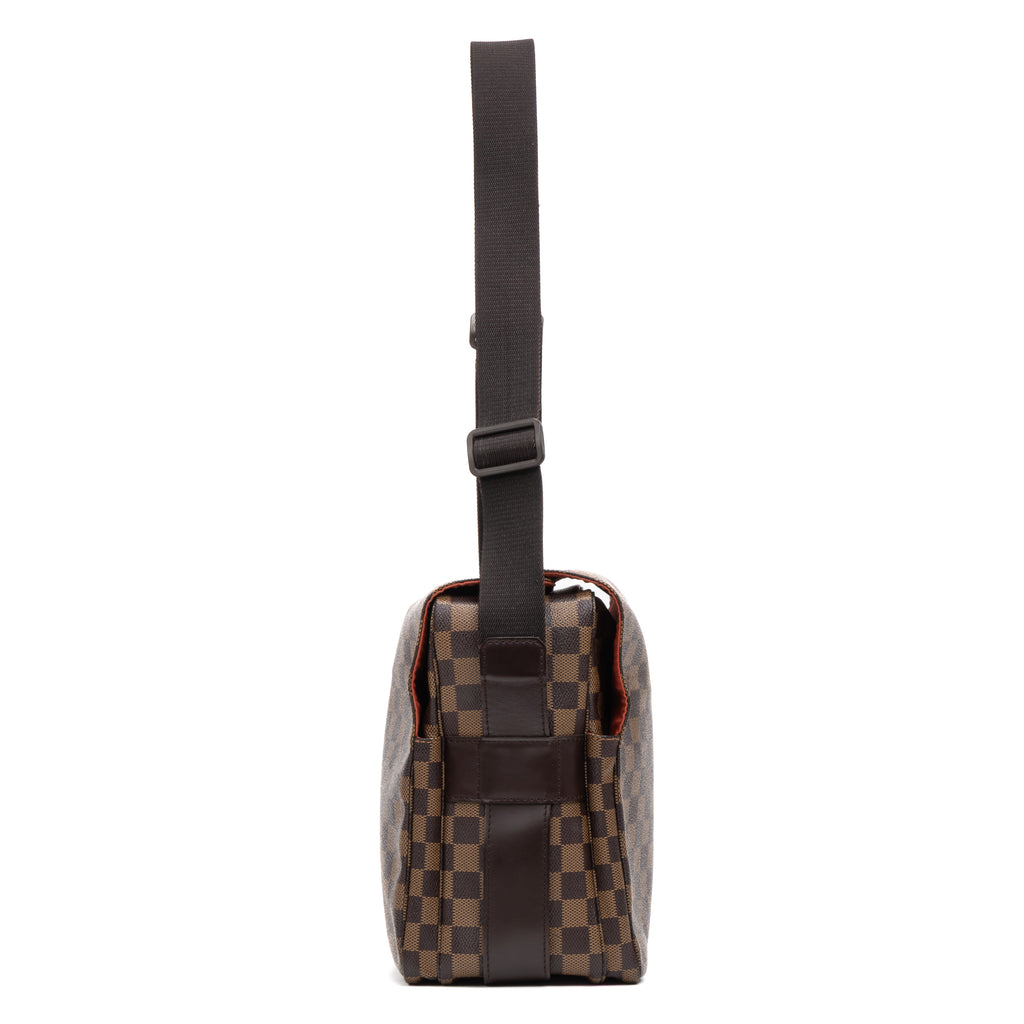 Shoulder Bag Naviglio Brown Damier Ebene