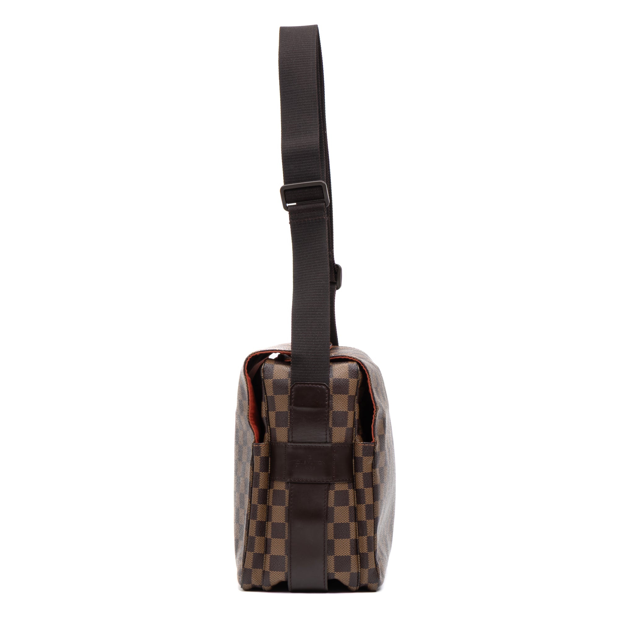 Shoulder Bag Naviglio Brown Damier Ebene