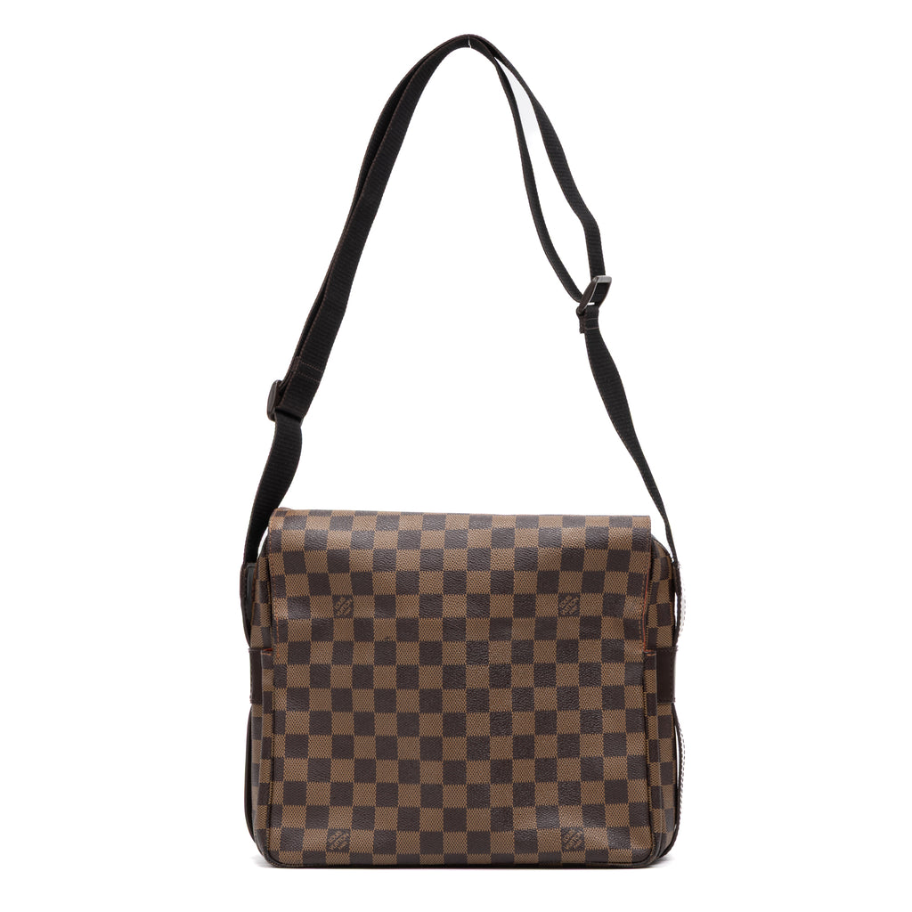 Shoulder Bag Naviglio Brown Damier Ebene
