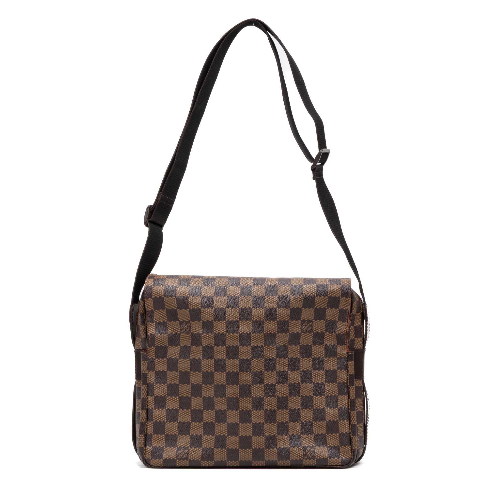 Shoulder Bag Naviglio Brown Damier Ebene