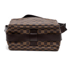 Shoulder Bag Naviglio Brown Damier Ebene