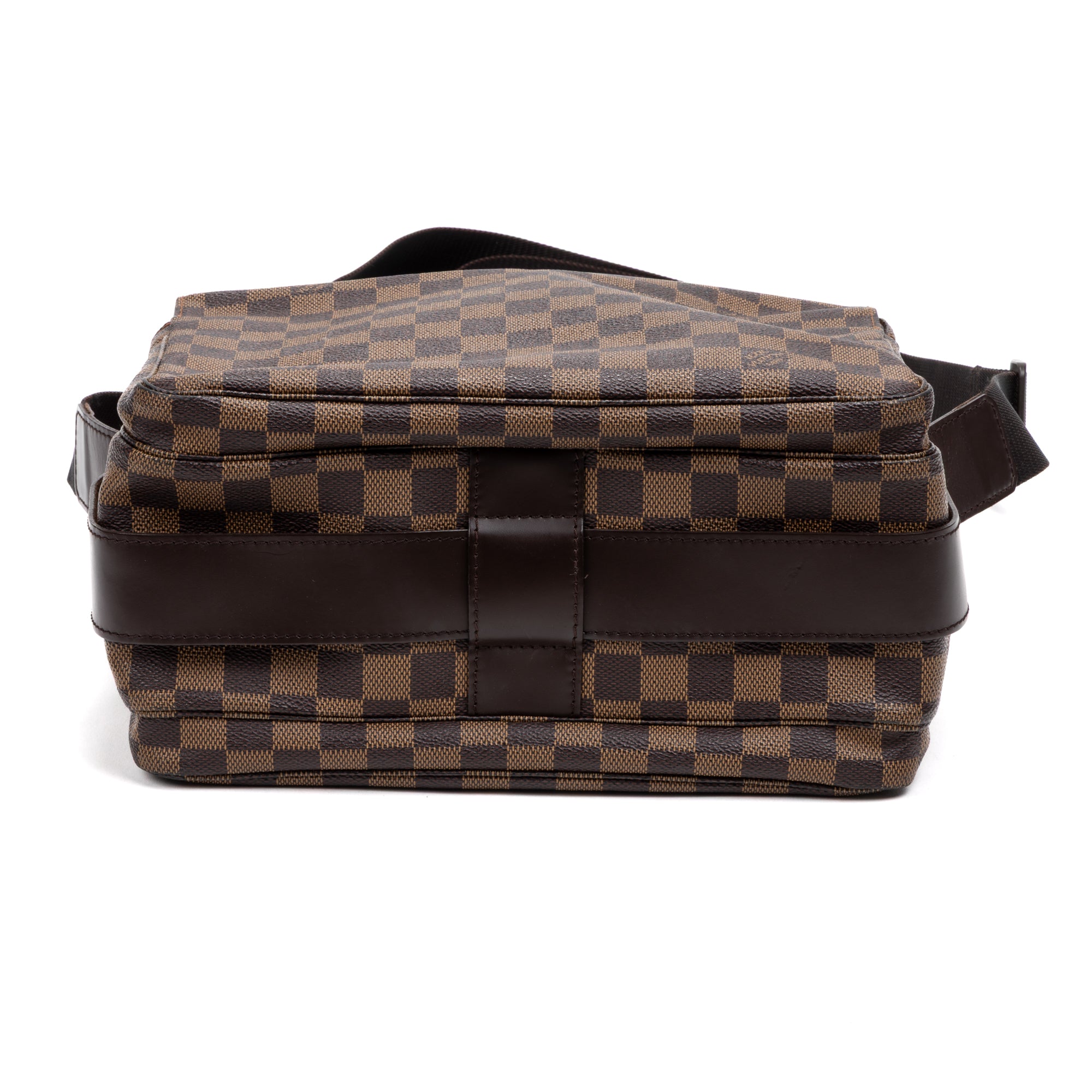 Shoulder Bag Naviglio Brown Damier Ebene