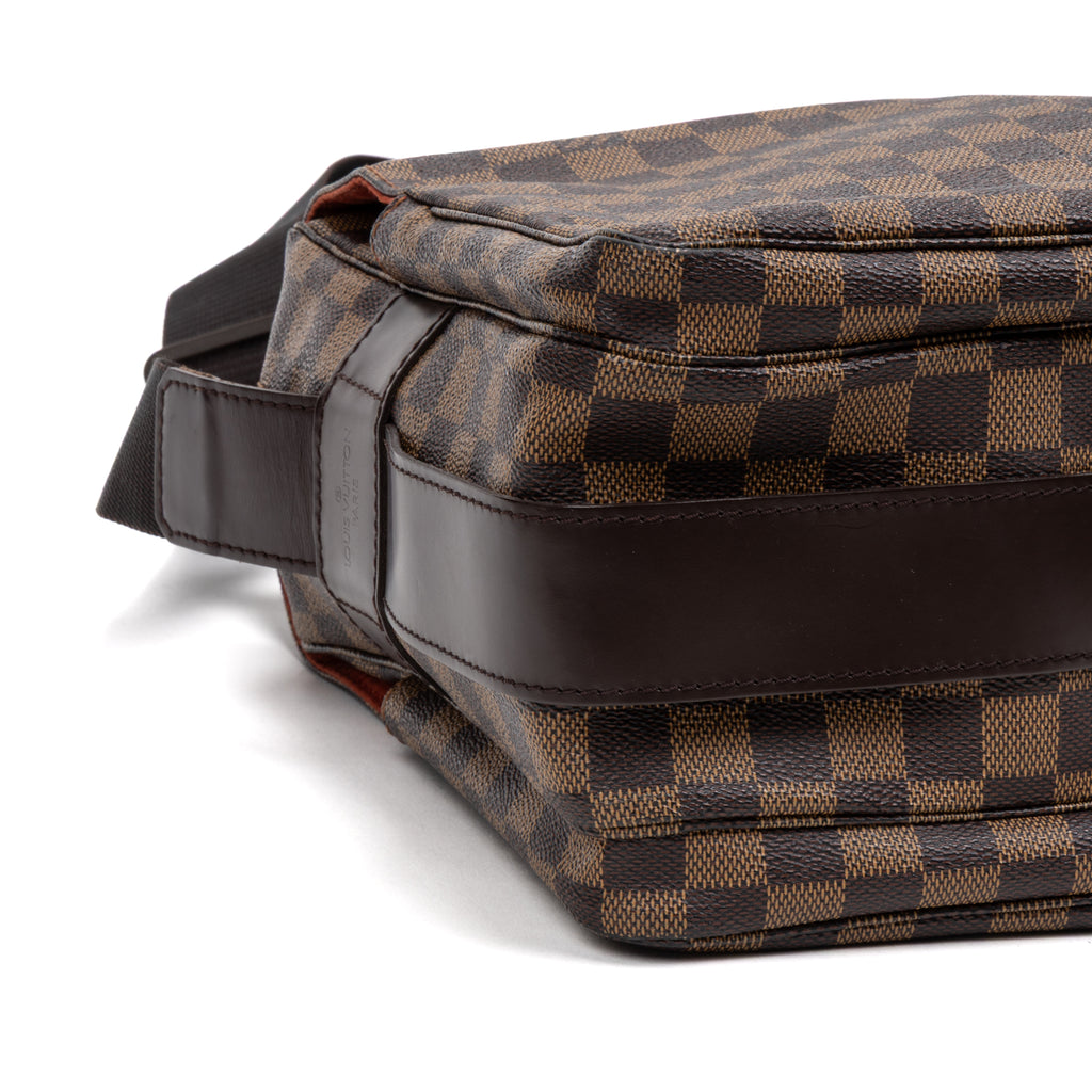 Shoulder Bag Naviglio Brown Damier Ebene