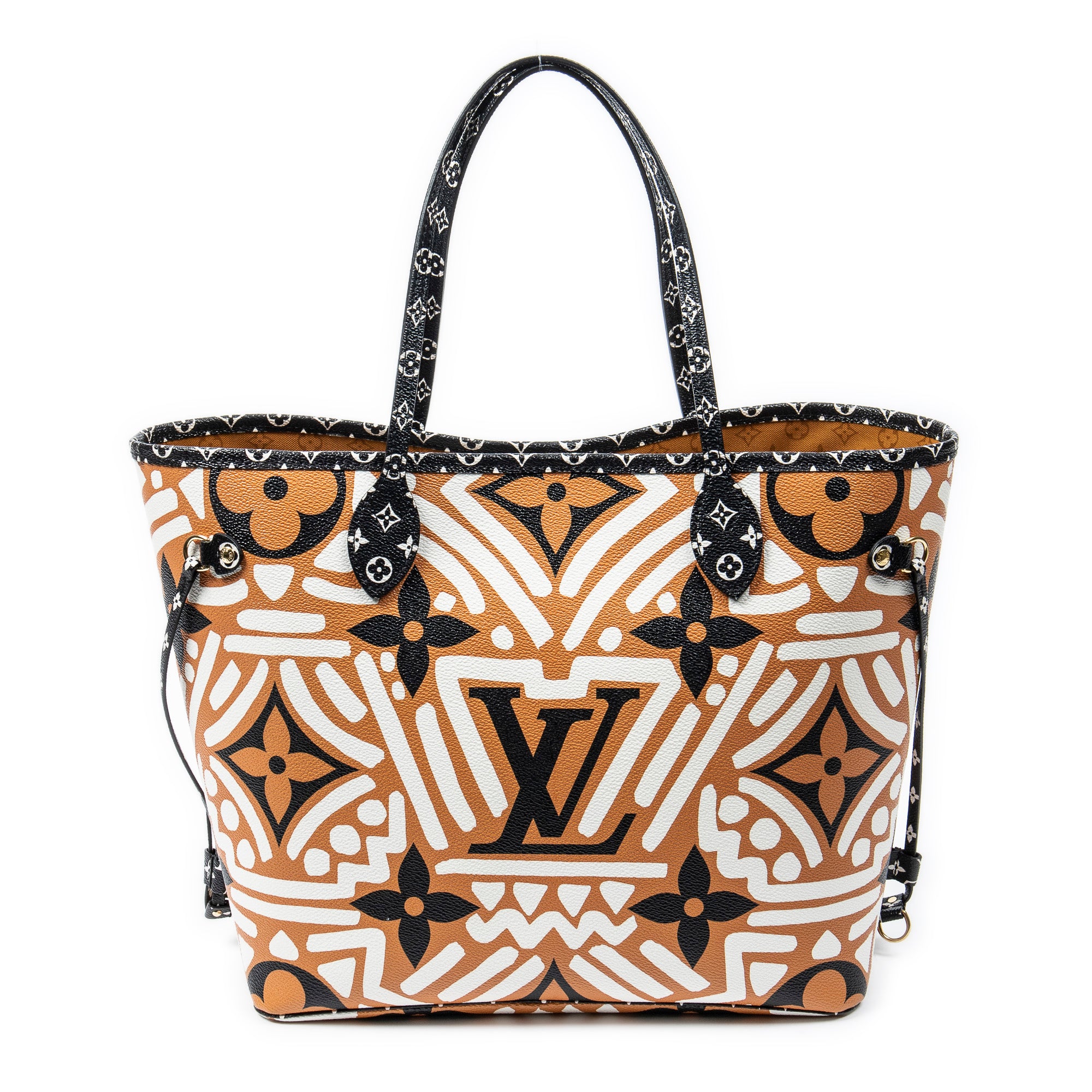 Shoulder Bag Ltd. Ed. Crafty Neverfull MM Caramel Monogram Giant Crafty