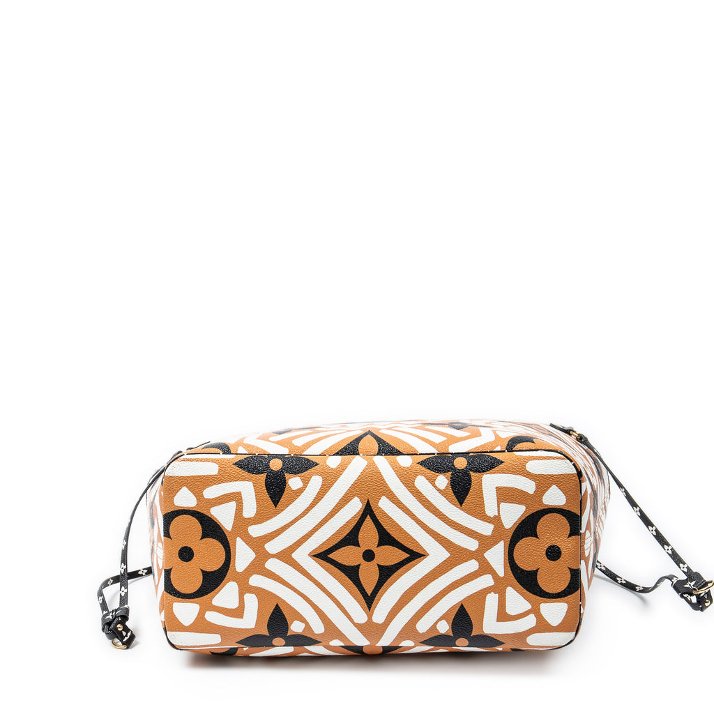 Bolso de Hombro Ed. Limitada Crafty Neverfull MM Caramelo Monogram Giant Crafty