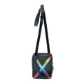 Shoulder Bag Ltd. Ed. Virgil Abloh Rainbow Danube Messenger Black Rainbow Taiga Leather