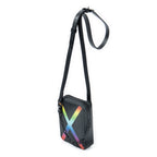 Shoulder Bag Ltd. Ed. Virgil Abloh Rainbow Danube Messenger Black Rainbow Taiga Leather