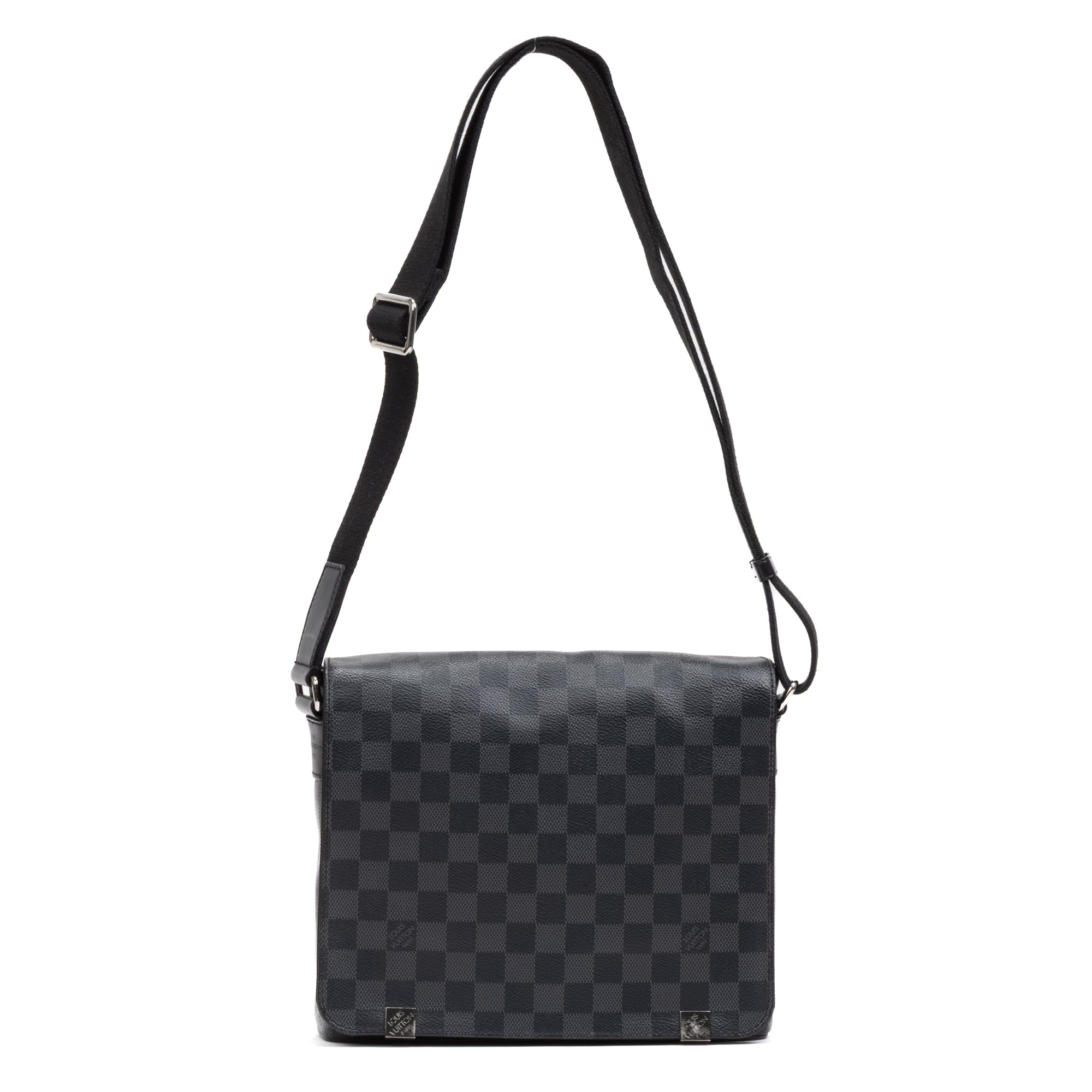 Shoulder Bag District PM Black Damier Graphite