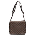 Shoulder Bag Naviglio Brown Damier Ebene