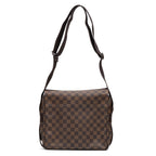 Shoulder Bag Naviglio Brown Damier Ebene