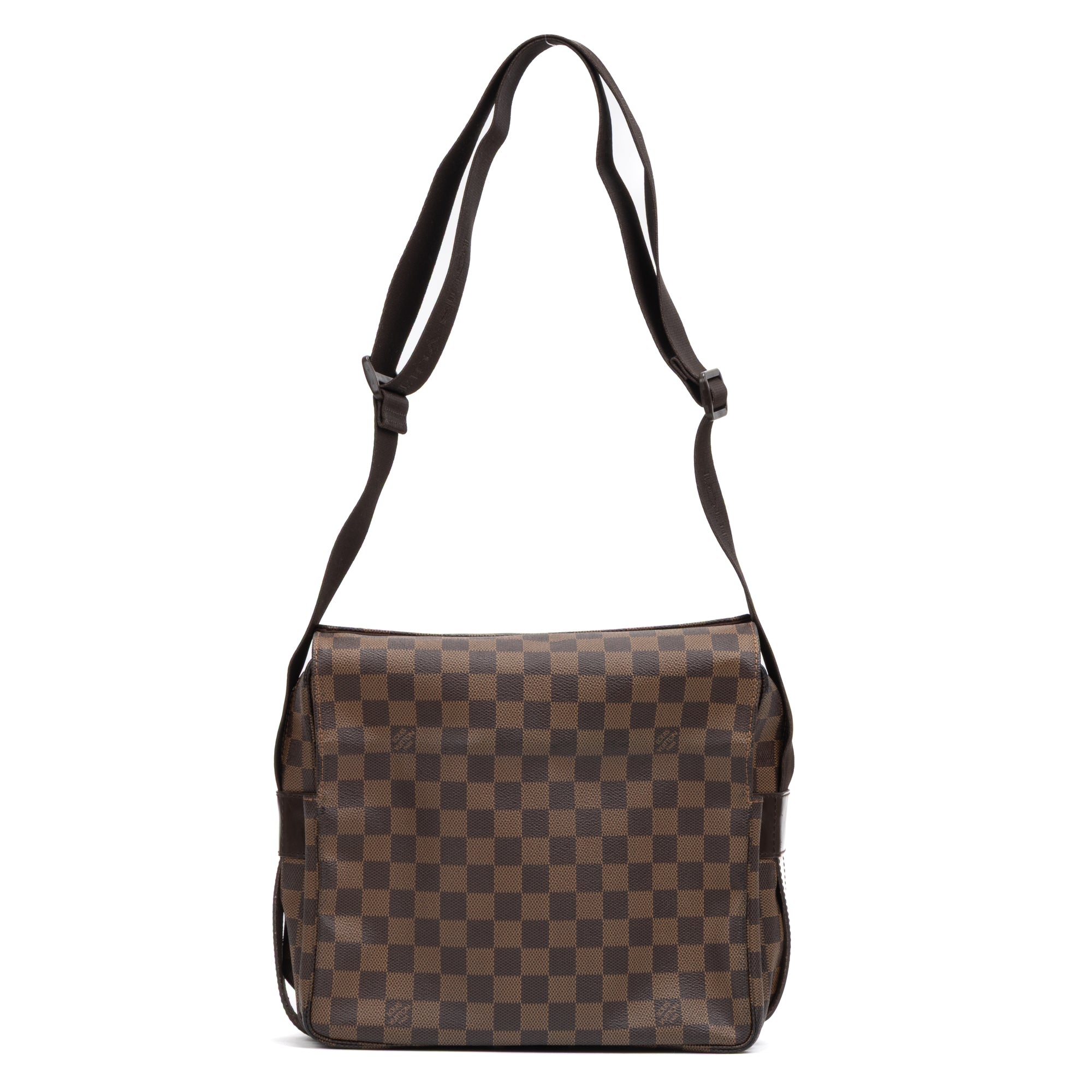 Shoulder Bag Naviglio Brown Damier Ebene