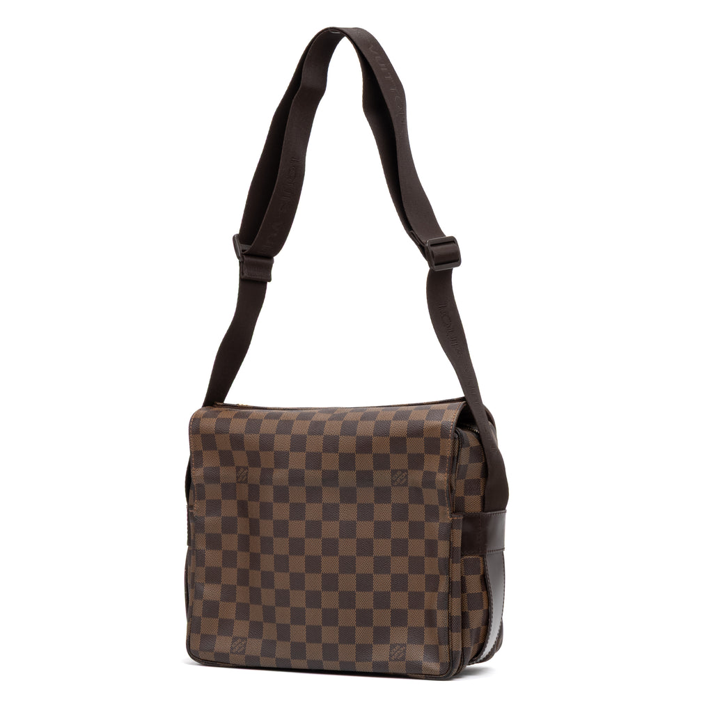 Shoulder Bag Naviglio Brown Damier Ebene