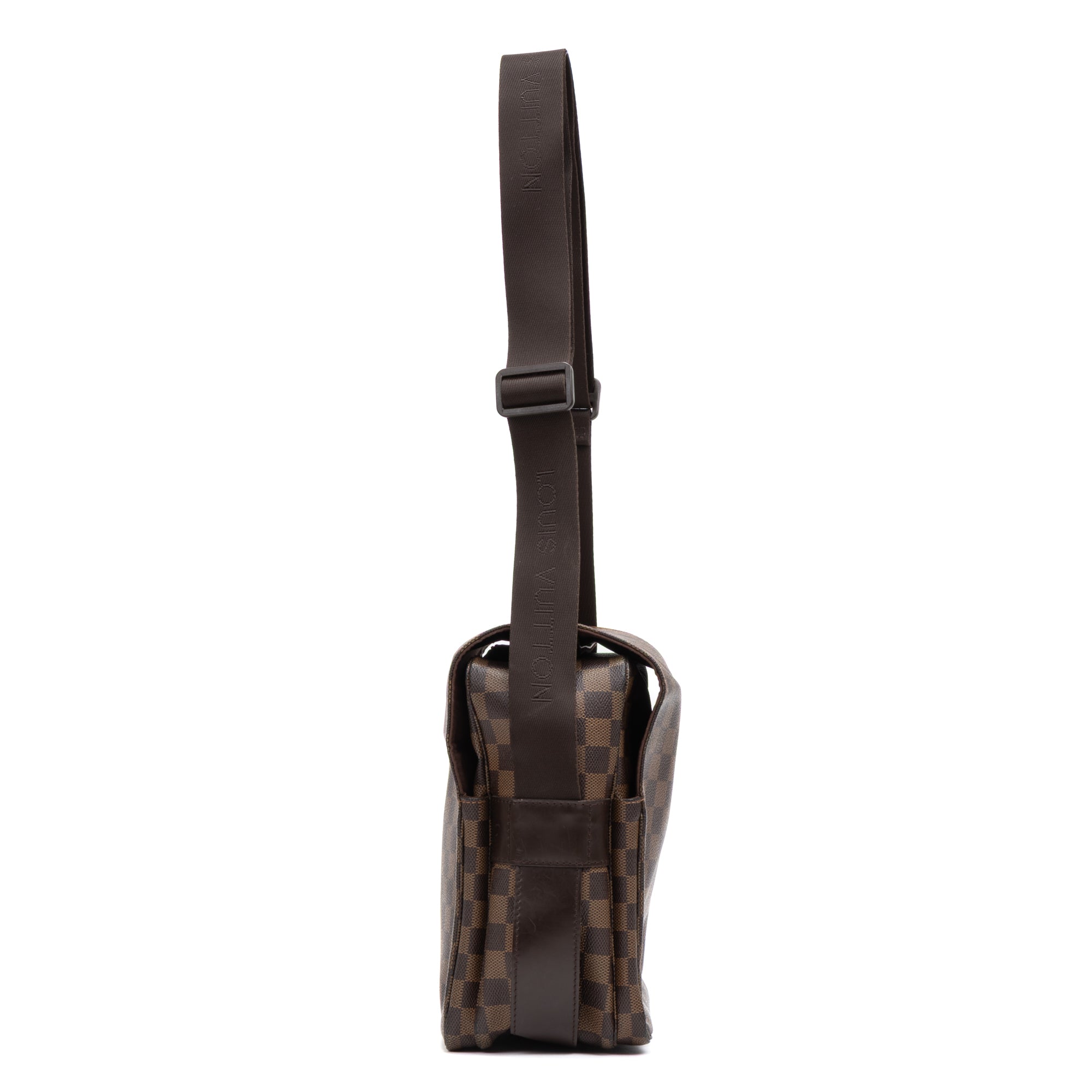 Shoulder Bag Naviglio Brown Damier Ebene