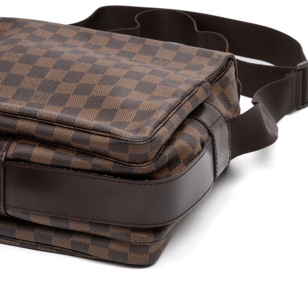 Shoulder Bag Naviglio Brown Damier Ebene