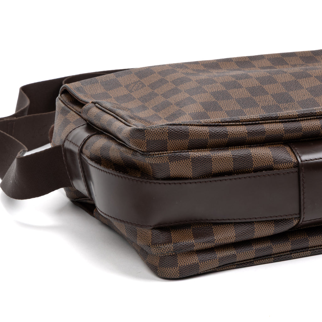 Shoulder Bag Naviglio Brown Damier Ebene