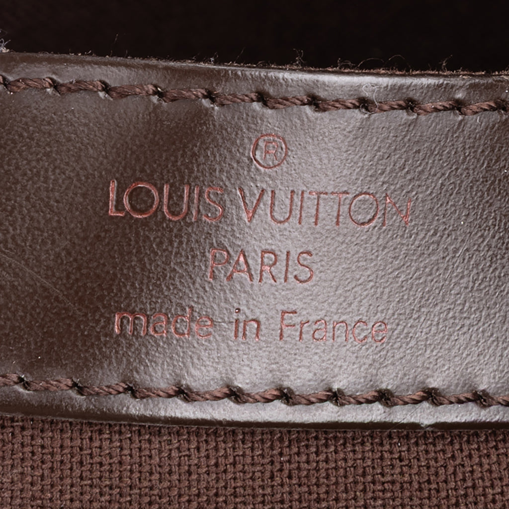 Shoulder Bag Naviglio Brown Damier Ebene