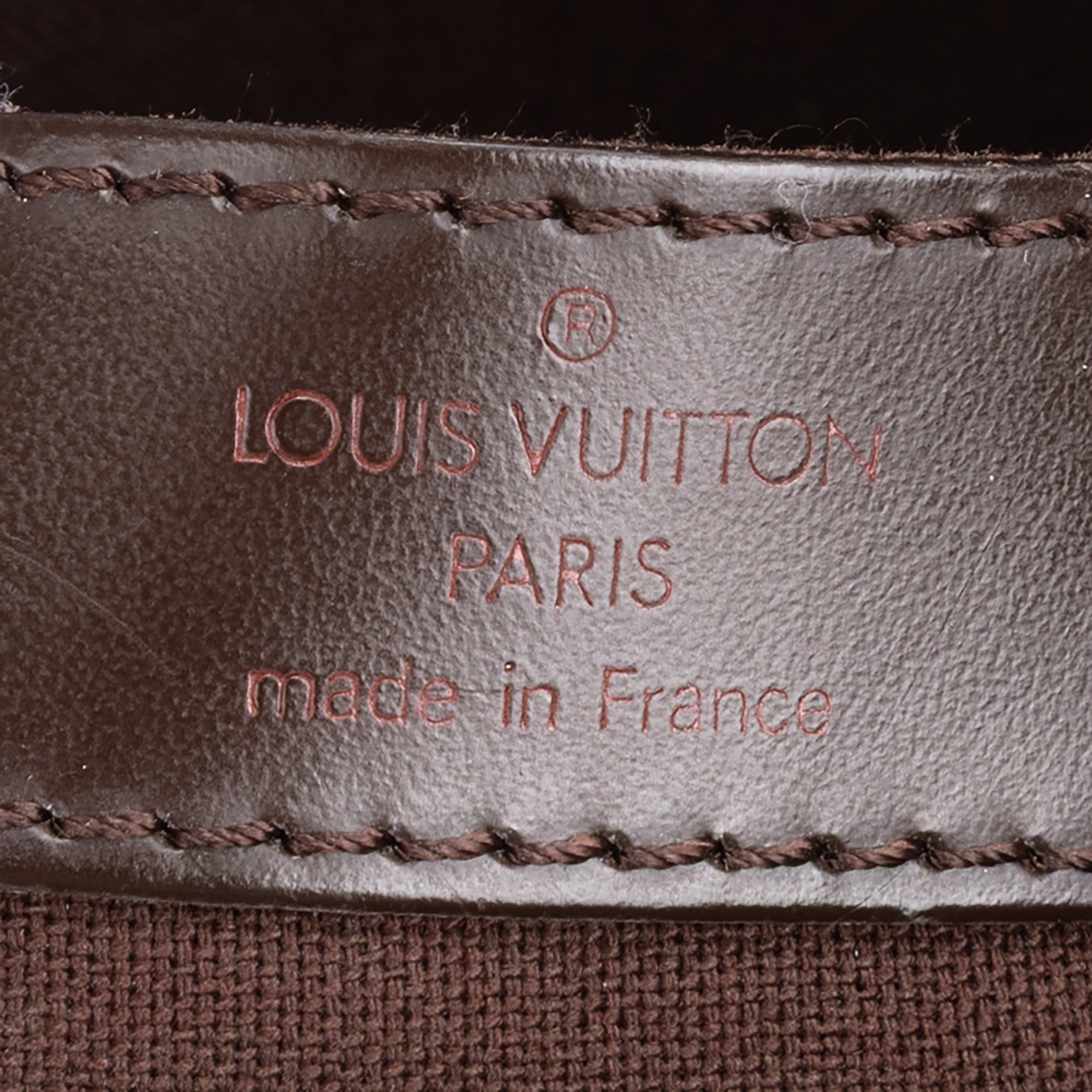 Shoulder Bag Naviglio Brown Damier Ebene