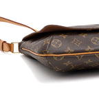 Shoulder Bag Musette Salsa Brown Monogram Canvas