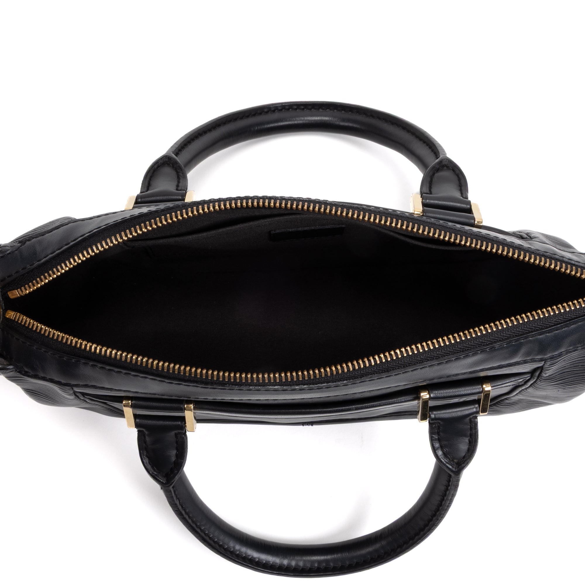 Shoulder Bag Danula PM Black Epi